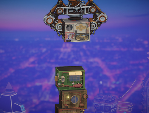 Oyunu Steampunk Tower Builder  çevrimiçi