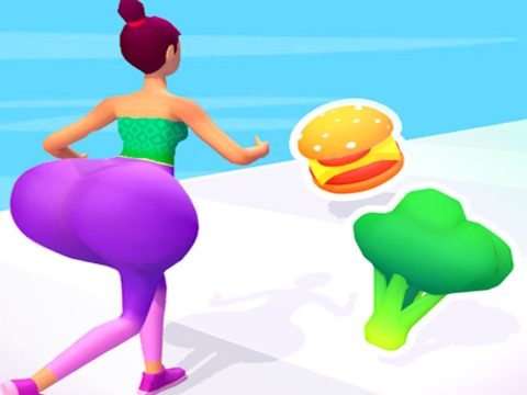 Oyunu Twerk! Vücut Yarışı 3D  çevrimiçi