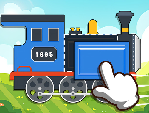 Oyunu Çocuklar için labo tuğla tren oyunu  çevrimiçi