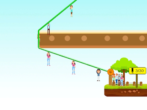 Oyunu Zipline People kurtarma  çevrimiçi