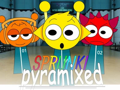 Oyunu Sprunki Pyramixed: Kalamar oyunu  çevrimiçi