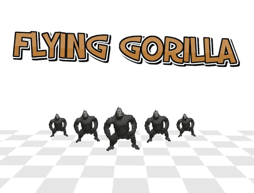 Oyunu Uçan Goril 3D  çevrimiçi