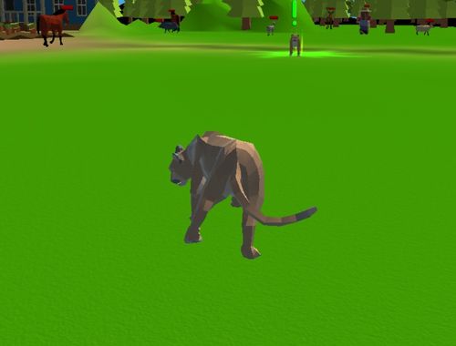 Oyunu Cougar Simulator - Büyük Kediler  çevrimiçi