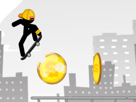 Oyunu Stickman Skate City  çevrimiçi