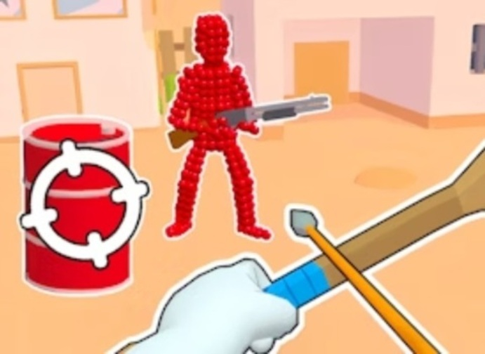 Oyunu Stickman Archer Reds'de ok atış  çevrimiçi