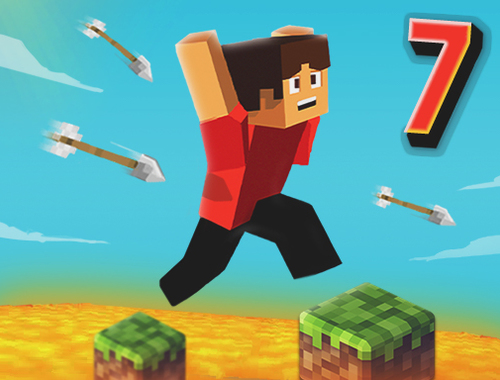 Oyunu Parkour Block 7  çevrimiçi