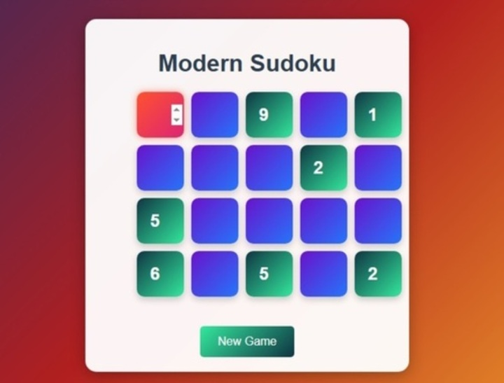 Oyunu Modern Sudoku  çevrimiçi
