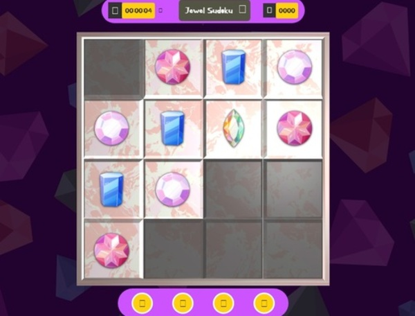 Oyunu 3d mücevher sudoku  çevrimiçi
