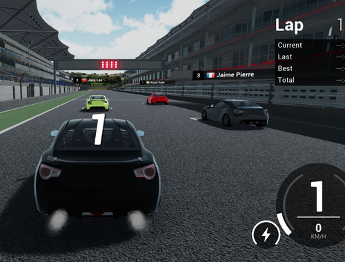 Oyunu Gerçek GT Racing Simulator  çevrimiçi