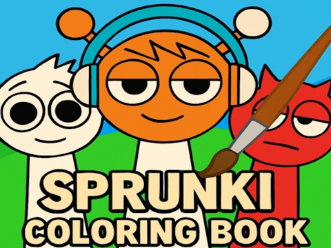 Oyunu Sprunki boyama kitabı  çevrimiçi