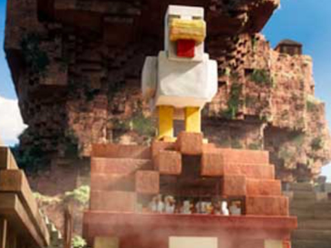 Oyunu Minecraft Lava Tavuk  çevrimiçi