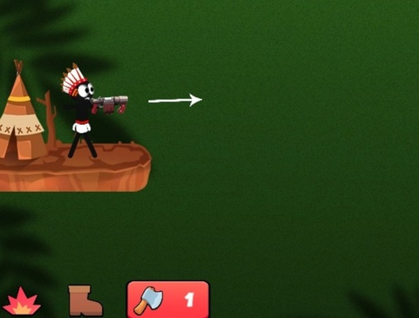 Oyunu Stickman Arrow Battle  çevrimiçi