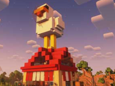 Oyunu Minecraft Lava Tavuk 2  çevrimiçi