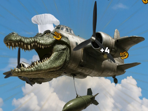 Oyunu Bombarino crocodilo tıkırtı  çevrimiçi