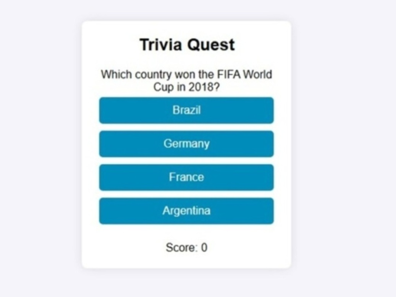 Oyunu Trivia arayışı  çevrimiçi