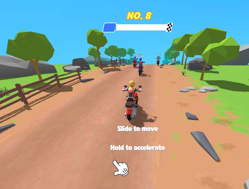 Oyunu Moto Saldırı Bisiklet Yarışı  çevrimiçi