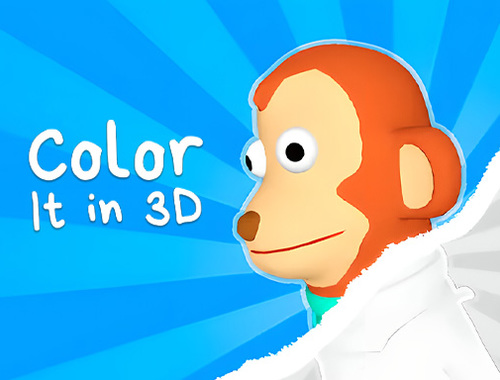 Oyunu 3D olarak renklendir  çevrimiçi