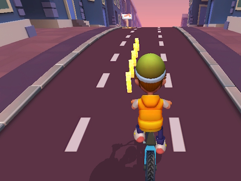 Oyunu Paper Boy Race Koşu Oyunu  çevrimiçi