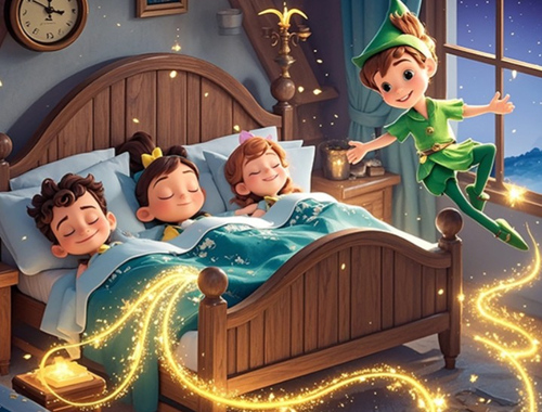Oyunu Farklılıkları bul: Peter Pan  çevrimiçi