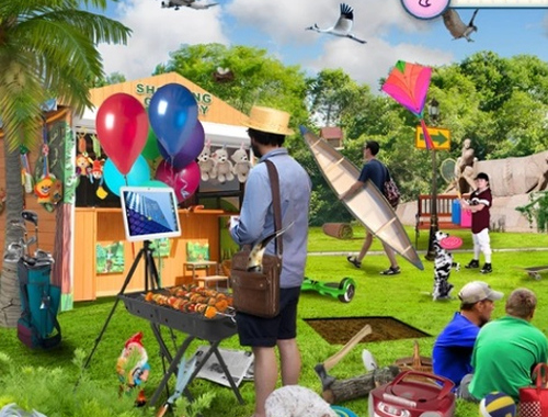Oyunu Brezilya'da Gizli Nesneler Tatil  çevrimiçi