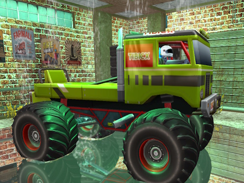 Oyunu Gerçekçi Canavar Kamyon Offroad Simulator  çevrimiçi