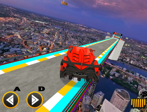 Oyunu Mega Rampalar Araba Yarış Oyunları 3D  çevrimiçi