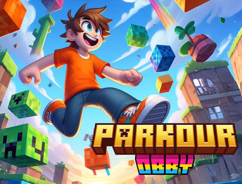 Oyunu Parkour Obby  çevrimiçi