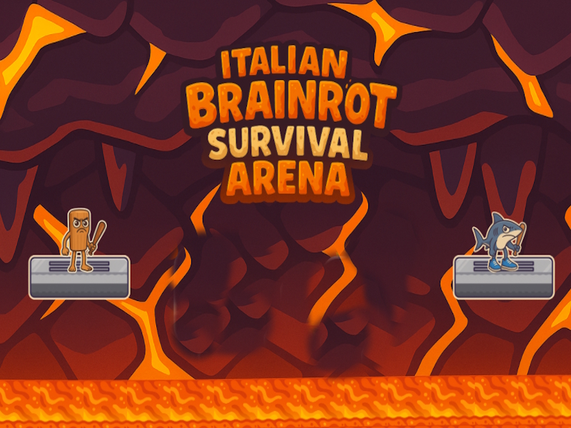 Oyunu İtalyan Brainrot Survival Arena çevrimiçi