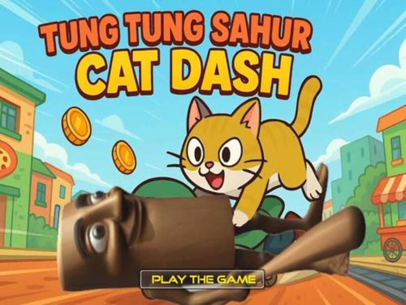 Oyunu Tung Tung Sahur Cat Dash çevrimiçi