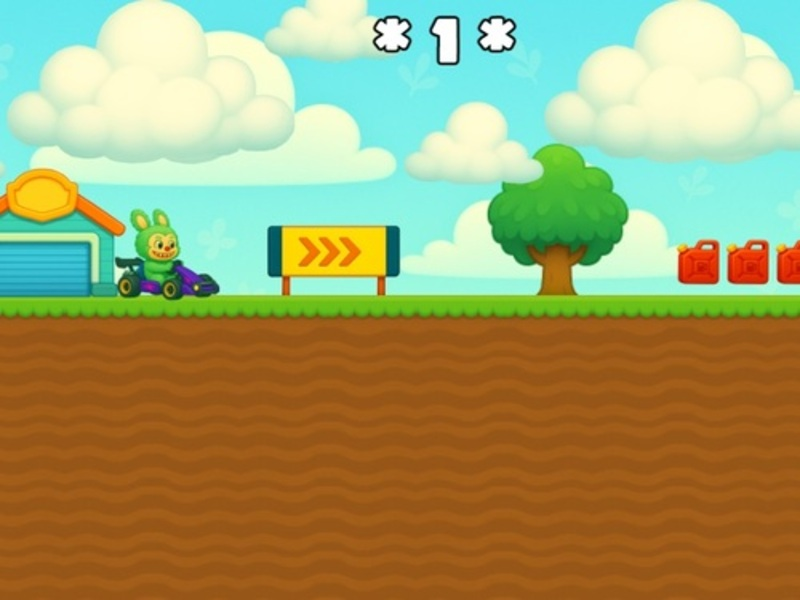 Oyunu Labubu Gokart çevrimiçi