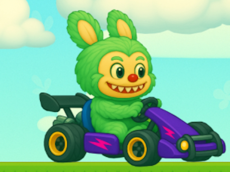 Oyunu Labubu Gokart çevrimiçi