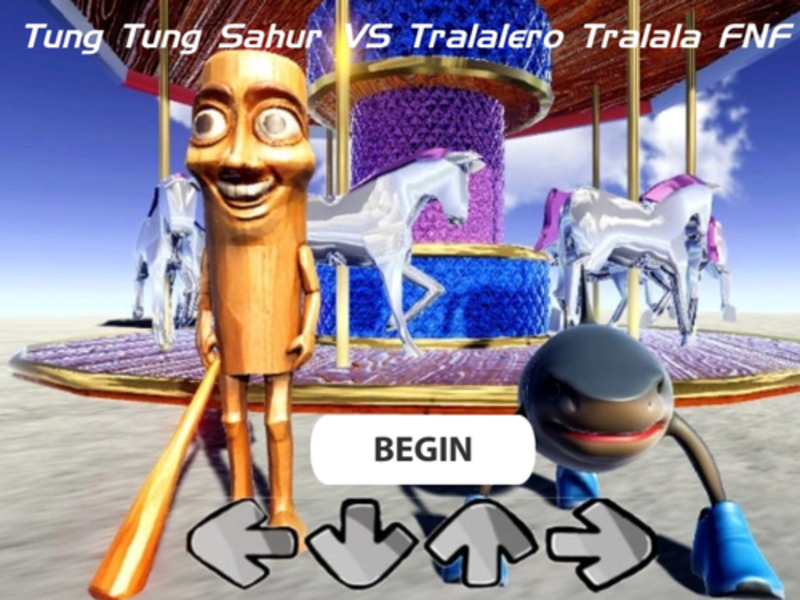 Oyunu Tung Tung Sahur vs Tralalero Tralala Fnf çevrimiçi