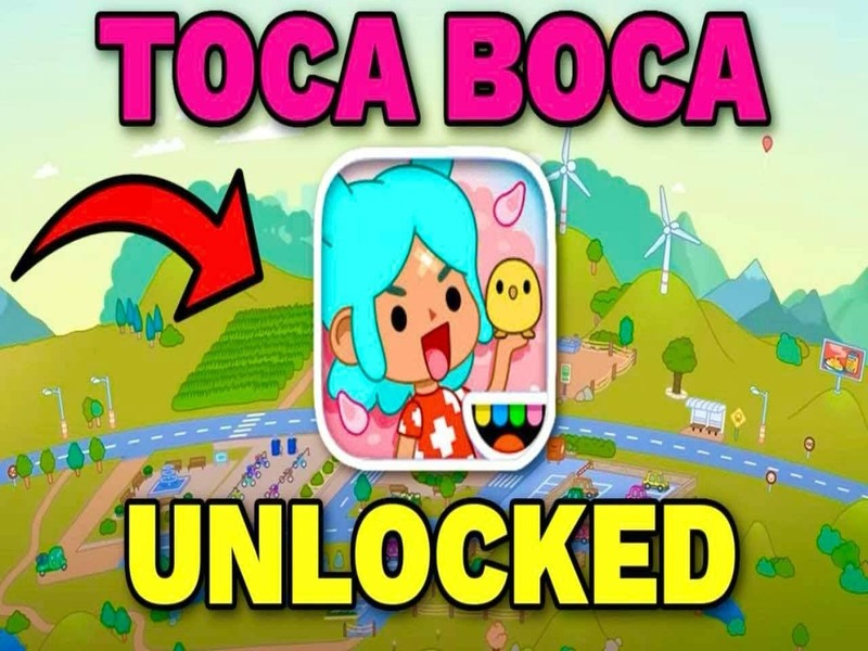 Oyunu Toca Boca Herşeyin Kilidi Açıldı çevrimiçi