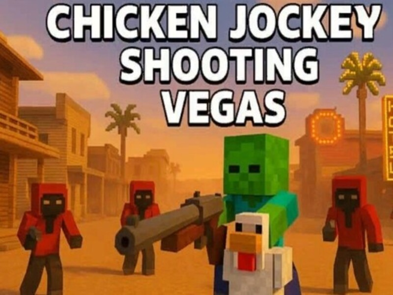 Oyunu Tavuk jokey vegas atış çevrimiçi