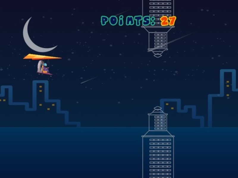 Oyunu Midnight Sky Runner çevrimiçi