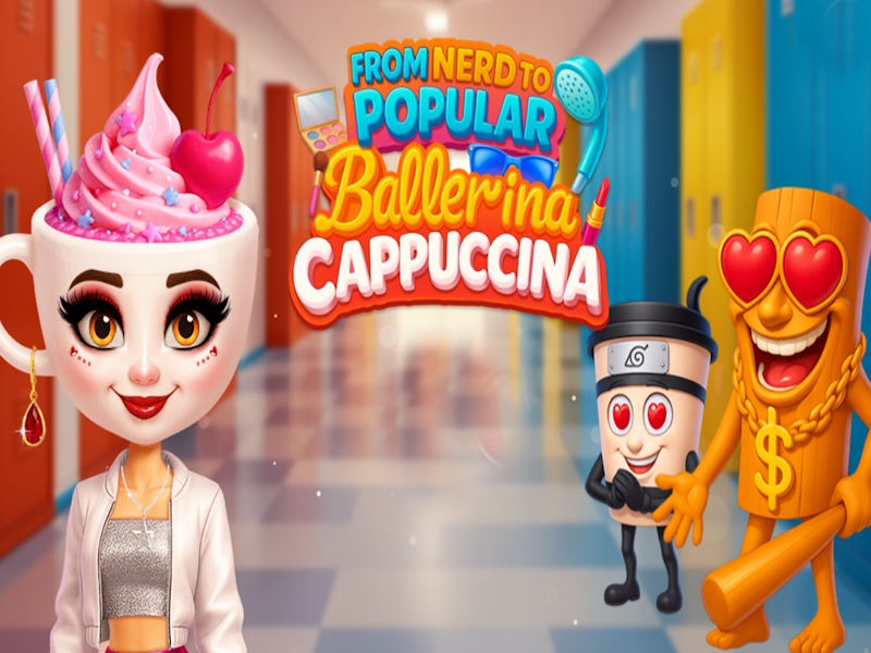 Oyunu Nerd'den popüler balerin cappuccina'ya çevrimiçi