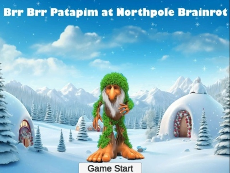 Oyunu Northpole Brainrot'ta Brr Brr Patapim çevrimiçi