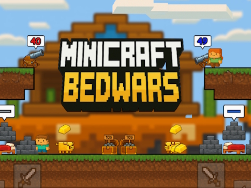 Oyunu Minecraft Bedwars çevrimiçi