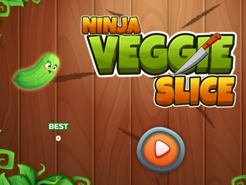 Oyunu Ninja Veggie Dilim çevrimiçi