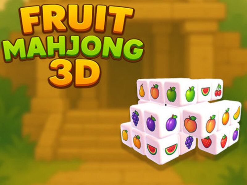 Oyunu Meyve Mahjong 3d çevrimiçi