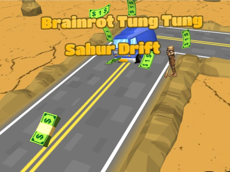 Oyunu Brainrot Tung Tung Sahur Drift çevrimiçi