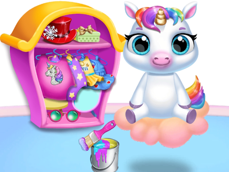 Oyunu Bebeğim Unicorn - Pony Care 2 çevrimiçi