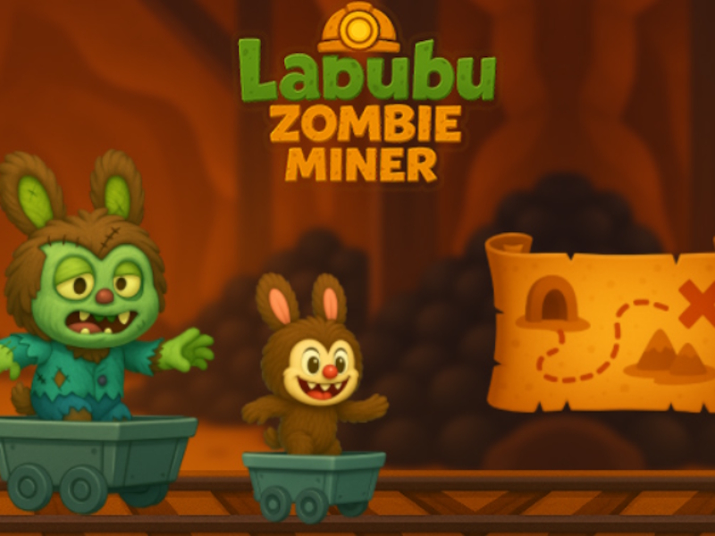 Oyunu Labubu Zombi Madenci çevrimiçi