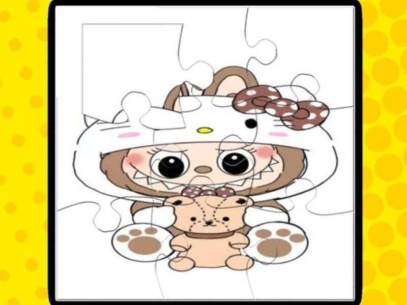 Oyunu Labubu Jigsaw Bulmacalar Çocuk Oyunu için çevrimiçi