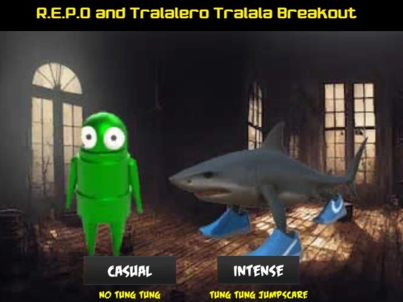 Oyunu R. E. P. O ve Tralalero Tralala Breakout çevrimiçi