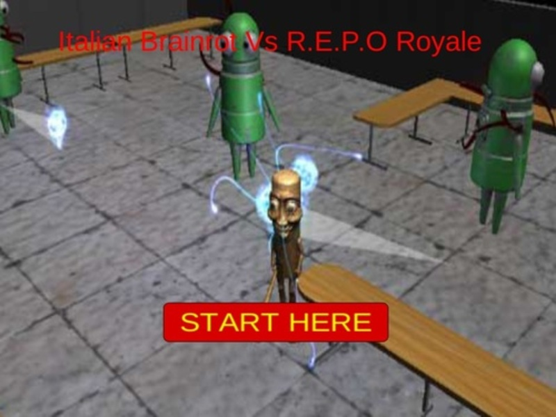 Oyunu İtalyan Brainrot vs R. E. P. O Royale çevrimiçi