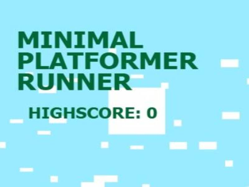 Oyunu Minimal platformcu koşucusu çevrimiçi