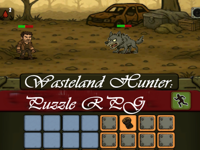 Oyunu Wasteland Hunter: Bulmaca RPG çevrimiçi