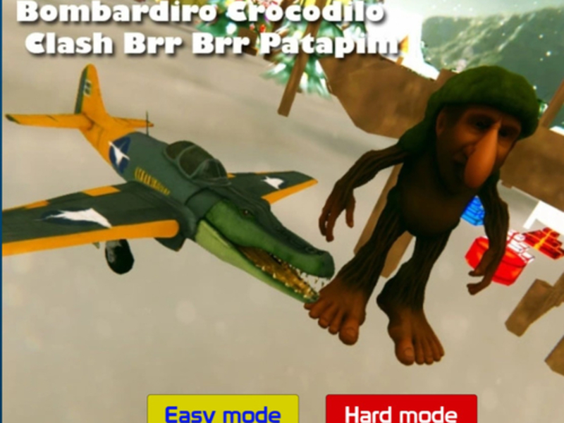 Oyunu Bombardiro crocodilo çatışması brr brr patapim çevrimiçi