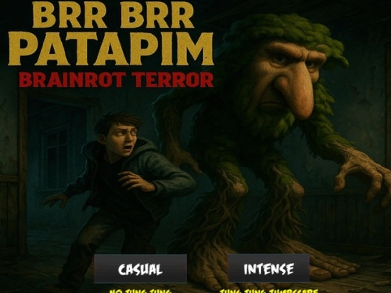 Oyunu Brr Brr Patapim Brainrot Terror çevrimiçi